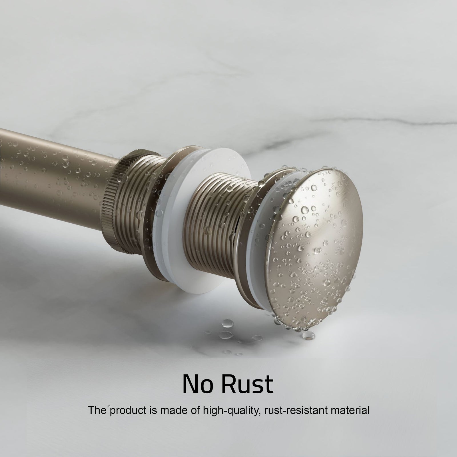 Dowell Pop Up Drain Stopper With/Without Overflow for Bathroom Vanity/Vessel Sink - 6011 07/08 Series