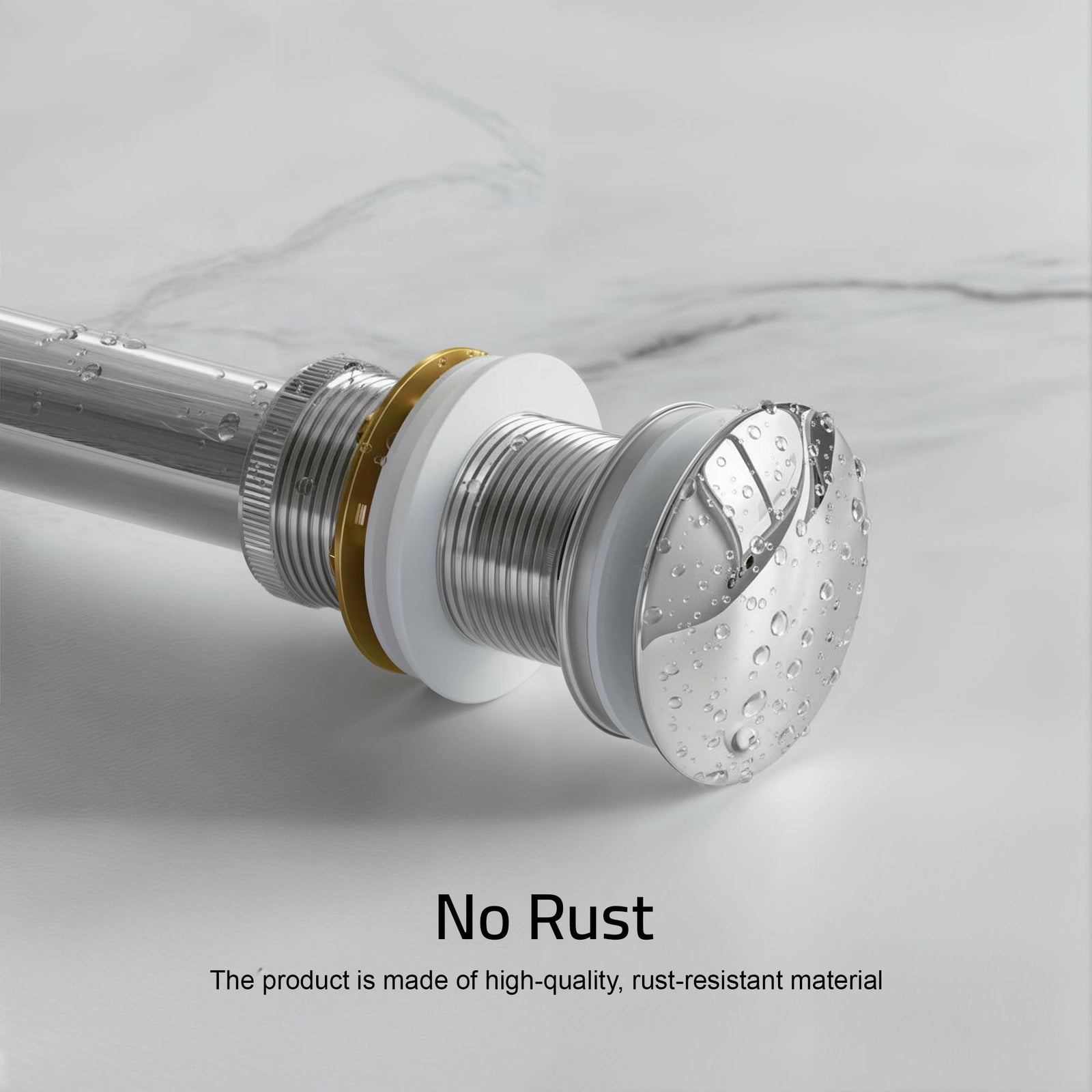 Dowell Pop Up Drain Stopper With/Without Overflow for Bathroom Vanity/Vessel Sink - 6011 07/08 Series