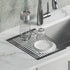 Dowell Over the Sink Roll-Up Dish Drying Rack, High-Quality, Foldable Tube Design, Space Saving Sink Organizer, Sturdy, Easy to Clean, Stylish Look