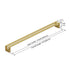 Dowell Cabinet Handle, Drawer/Door Bar Pulls/Handles- 3137 Series