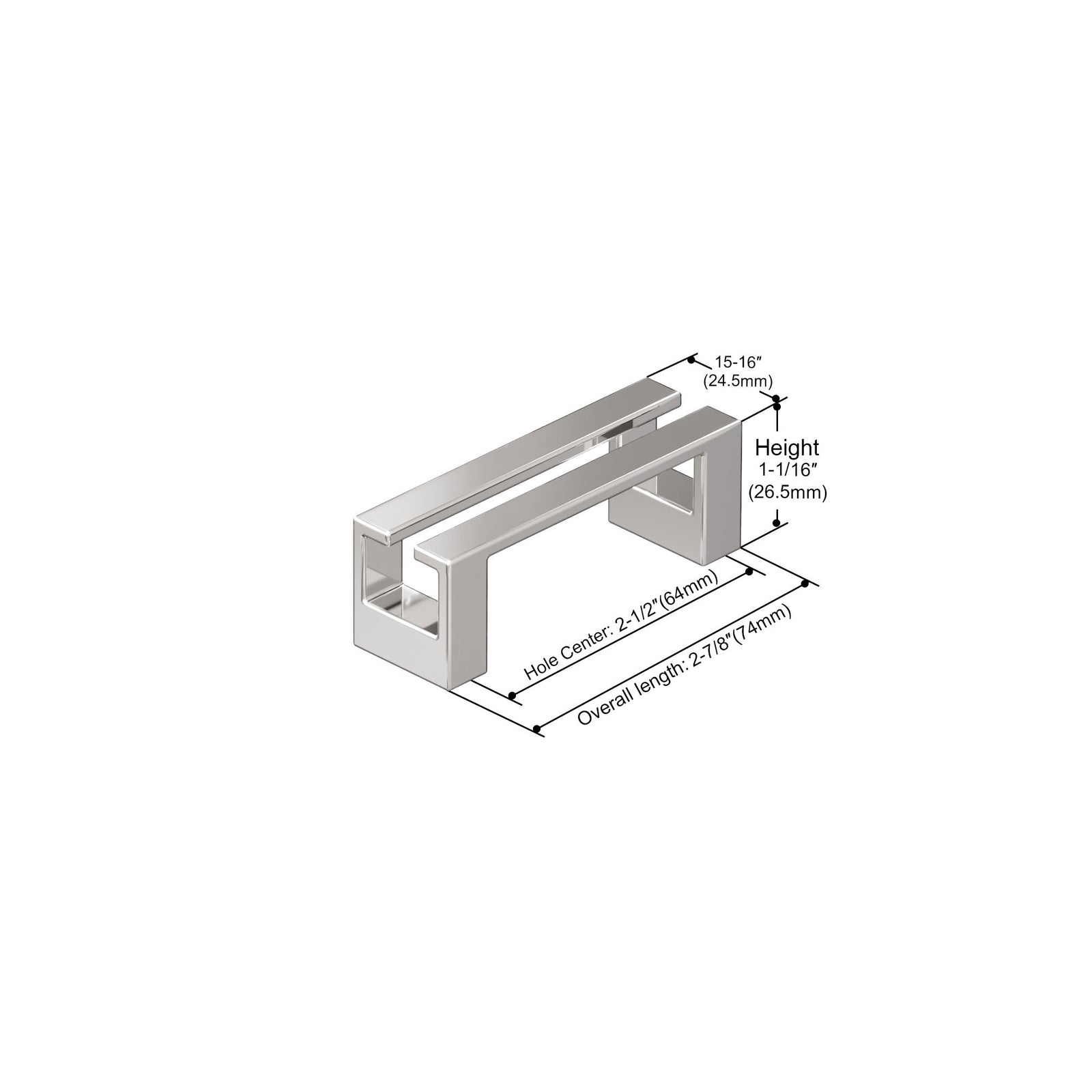 Dowell Cabinet Handle, Drawer/Door Bar Pulls/Handles- 3137 Series