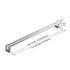 Dowell Cabinet Handle, Drawer/Door Bar Pulls/Handles- 3137 Series