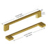 Dowell Cabinet Pulls - Zinc Alloy, Cabinet Drawer/Door Pulls/Handles - 3008 Series