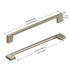 Dowell Cabinet Pulls - Zinc Alloy, Cabinet Drawer/Door Pulls/Handles - 3008 Series