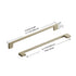 Dowell Cabinet Pulls - Zinc Alloy, Cabinet Drawer/Door Pulls/Handles - 3008 Series