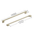 Dowell Cabinet Pulls - Zinc Alloy, Cabinet Drawer/Door Pulls/Handles - 3008 Series