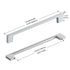 Dowell Cabinet Pulls - Zinc Alloy, Cabinet Drawer/Door Pulls/Handles - 3008 Series
