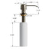 Dowell Kitchen Soap and Lotion Dispenser in Stainless Steel