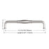 Dowell Cabinet Pulls Handle, Zinc Alloy 3132 Series-10Pack