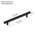 Dowell Cabinet Handle, Stainless Steel/Aluminum Construction Bar Plulls 3001 Series