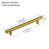 Dowell Cabinet Handle, Stainless Steel/Aluminum Construction Bar Plulls 3001 Series
