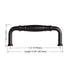 Dowell Cabinet Pulls Handle, Zinc Alloy 3132 Series-10Pack