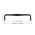 Dowell Cabinet Pulls Handle, Zinc Alloy 3132 Series-10Pack