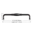 Dowell Cabinet Pulls Handle, Zinc Alloy 3132 Series-10Pack