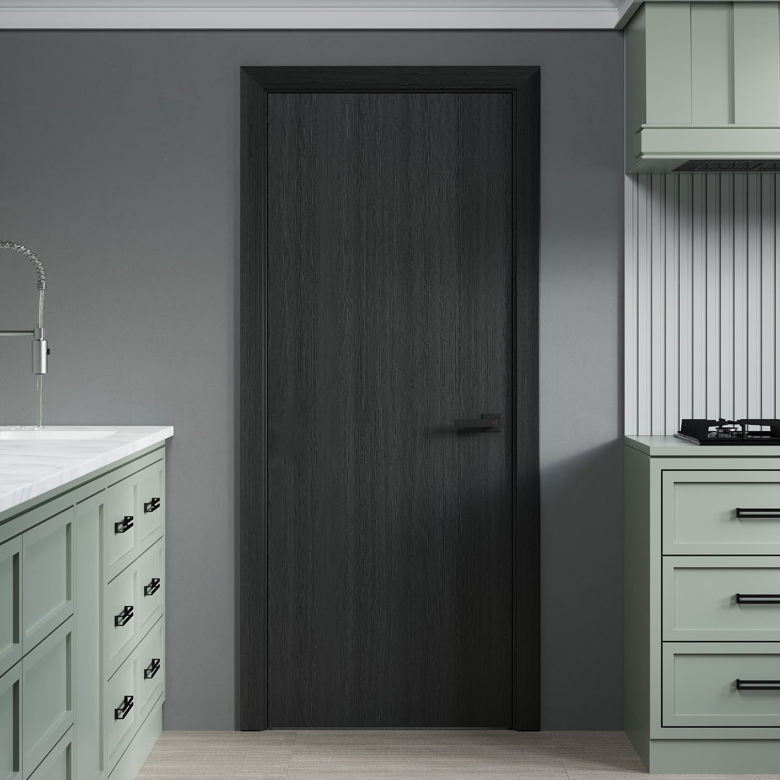 Dowell Flush Door Slab, Door Frame Kit