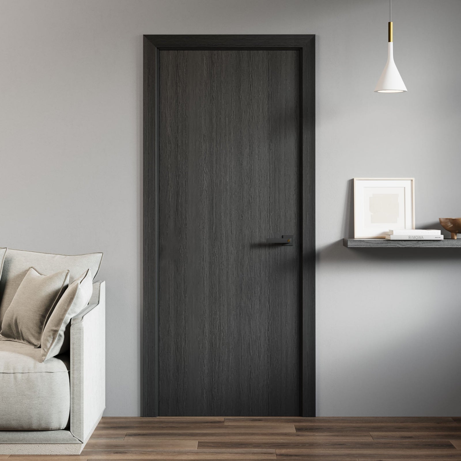 Dowell Flush Door Slab, Door Frame Kit