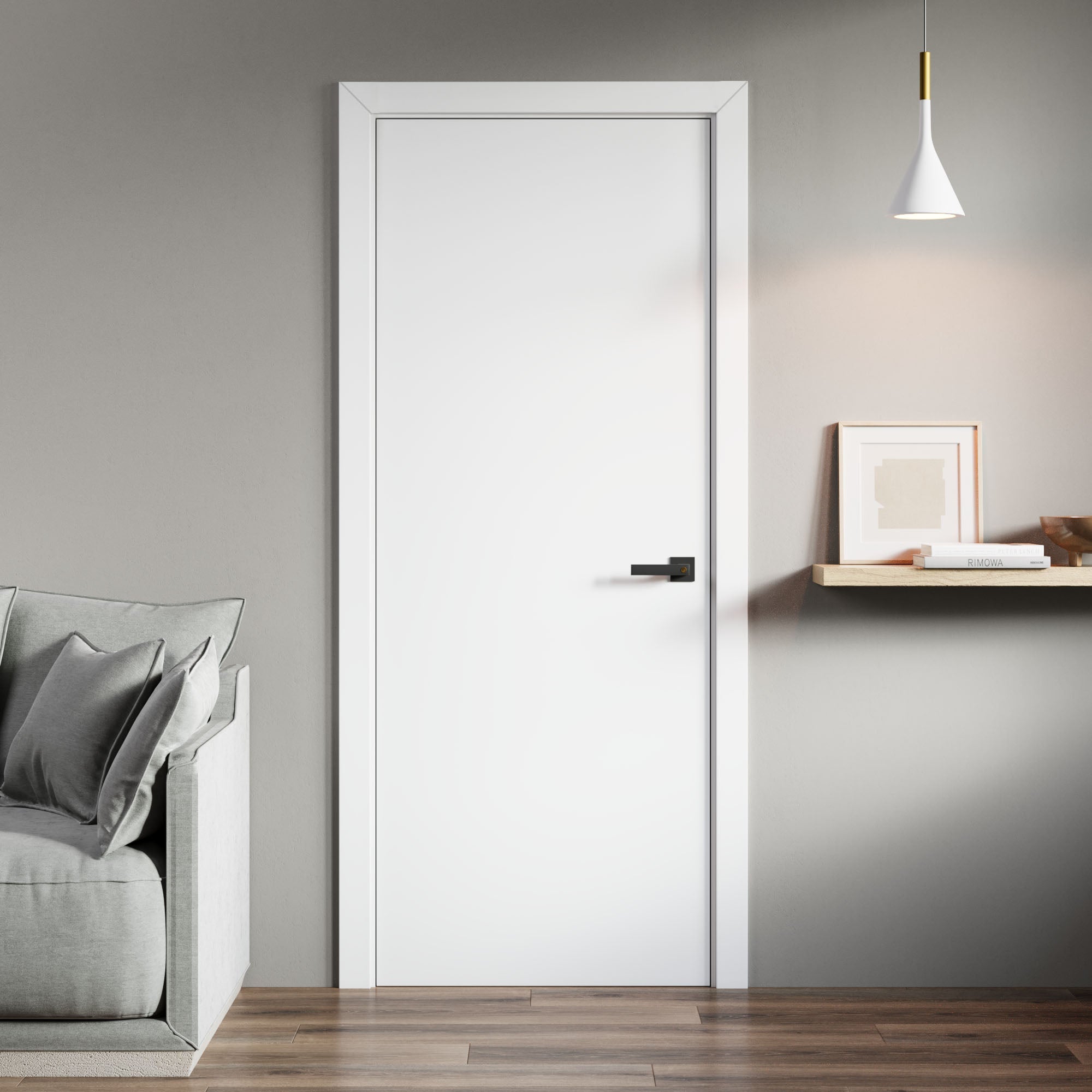 Dowell Flush Door Slab, Door Frame Kit