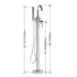Dowell Freestanding Bathtub Faucet - 8003 001 Series, Floor Mounted Brass Bathroom Tub Faucets with Hand Shower