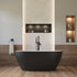 Dowell 59" Freestanding Acrylic Oval Bathtub - 60 Gallon Capacity - 080 5930 Series