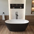 Dowell 59" Freestanding Acrylic Oval Bathtub - 60 Gallon Capacity - 080 5930 Series