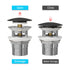 Dowell Freestanding Bathtub Pop-Up Drain / Stopper with overflow