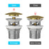 Dowell Freestanding Bathtub Pop-Up Drain / Stopper with overflow