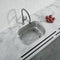 Dowell 23" Kitchen Undermount Sink - 9" Deep Bowl, Stainless Steel 18/16 Gauge - 6001 Series