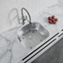 Dowell 23-5/8" Kitchen Undermount Sink - 9" Deep Bowl, D-Shaped, Stainless Steel 18/16 Gauge - 6001 Series