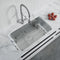 Dowell 32-1/2" Kitchen Undermount Sink - 10" Deep Bowl, Stainless Steel 18 Gauge - 6001 Series