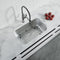 Dowell 27" Kitchen Undermount Sink - 9" Deep Bowl, Stainless Steel 18 Gauge - 6001 Series