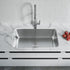 Dowell 32-1/2" Kitchen Undermount Sink - 10" Deep Bowl, Stainless Steel 18 Gauge - 6001 Series