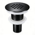 Dowell 2-1/2" Honeycomb Round P Trap Bathroom Sink Drainage Kit - 6011 14 Series