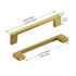 Dowell Cabinet Pulls - Zinc Alloy, Cabinet Drawer/Door Pulls/Handles - 3008 Series