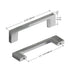 Dowell Cabinet Pulls - Zinc Alloy, Cabinet Drawer/Door Pulls/Handles - 3008 Series