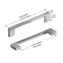 Dowell Cabinet Pulls - Zinc Alloy, Cabinet Drawer/Door Pulls/Handles - 3008 Series
