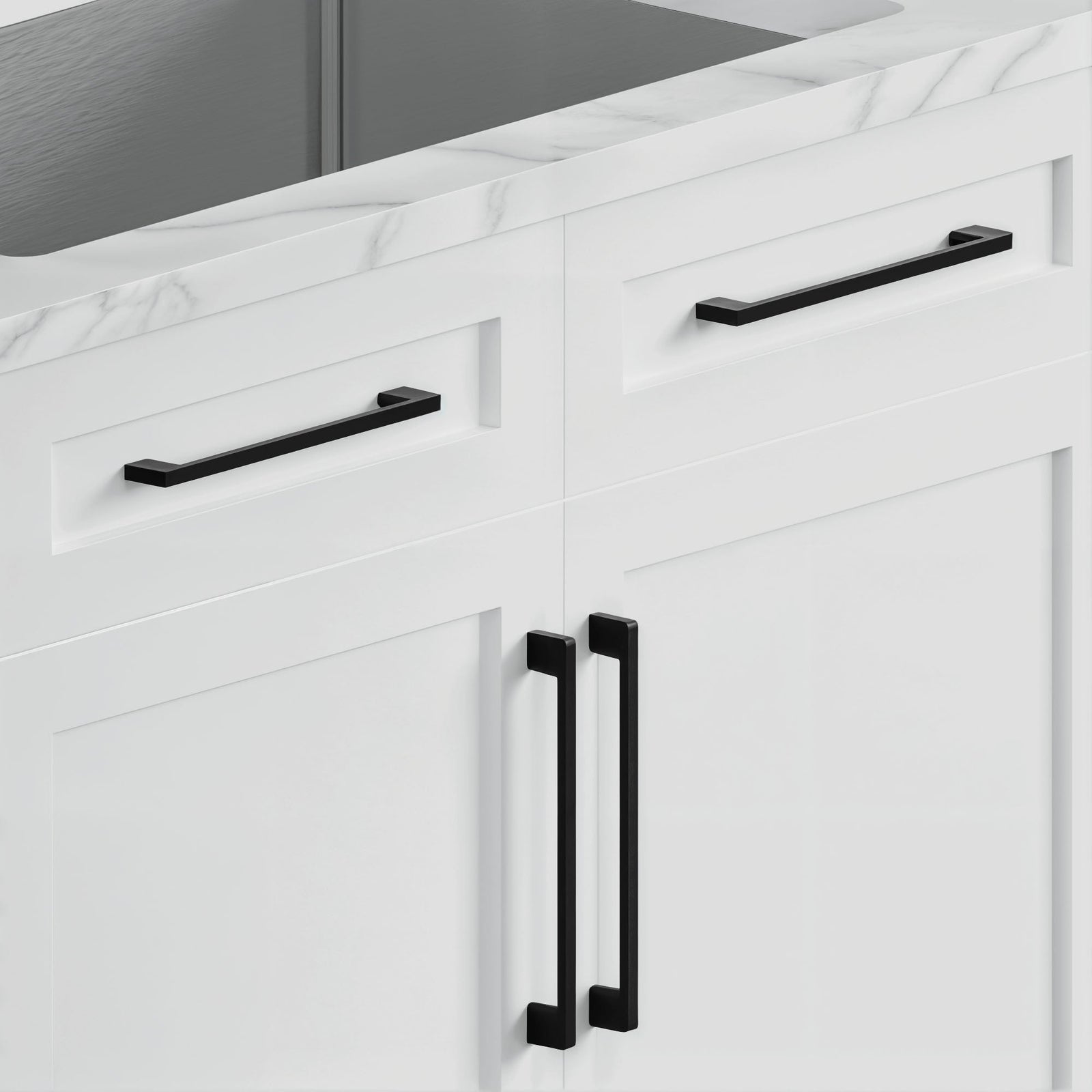 Dowell Cabinet Pulls - Zinc Alloy, Cabinet Drawer/Door Pulls/Handles - 3008 Series