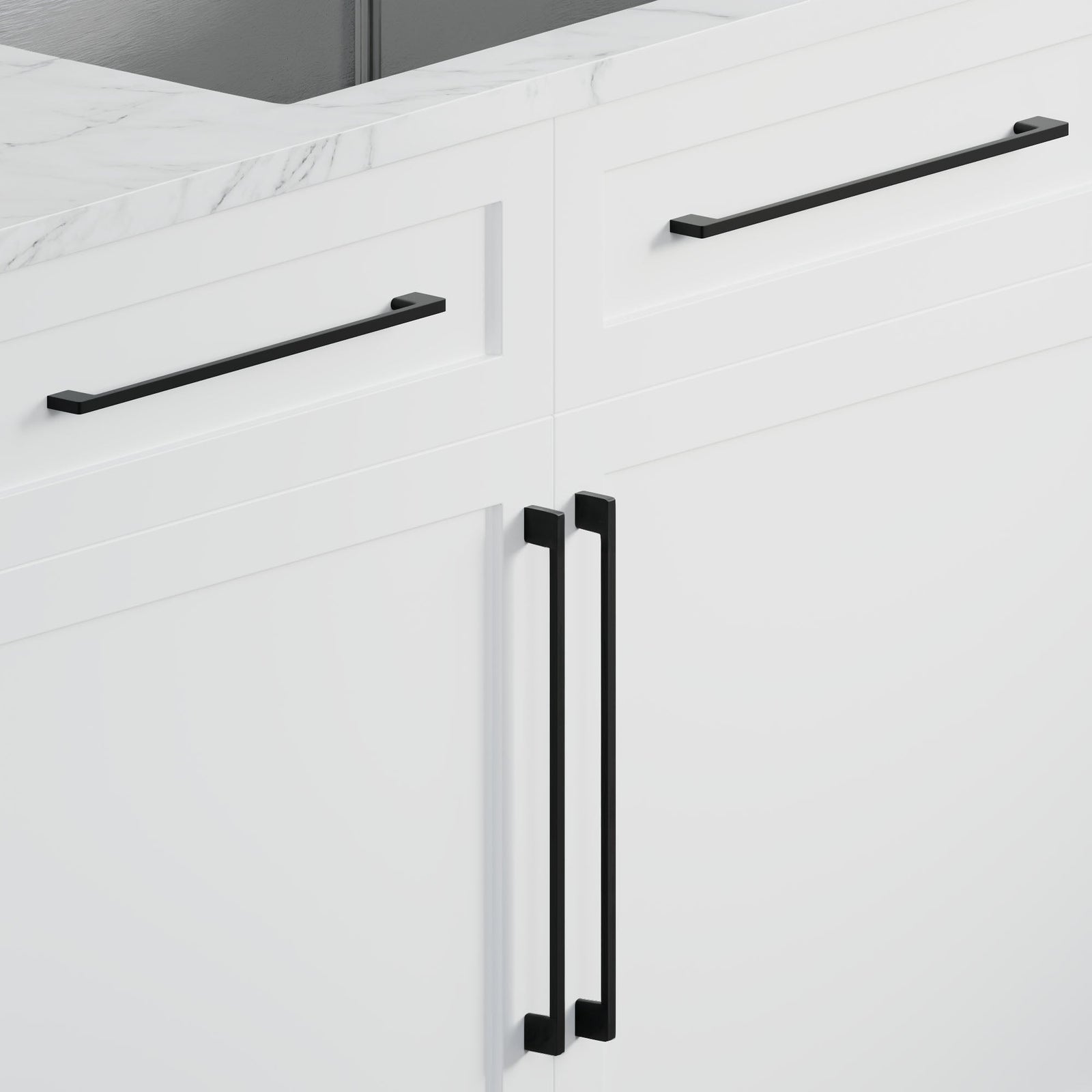Dowell Cabinet Pulls - Zinc Alloy, Cabinet Drawer/Door Pulls/Handles - 3008 Series