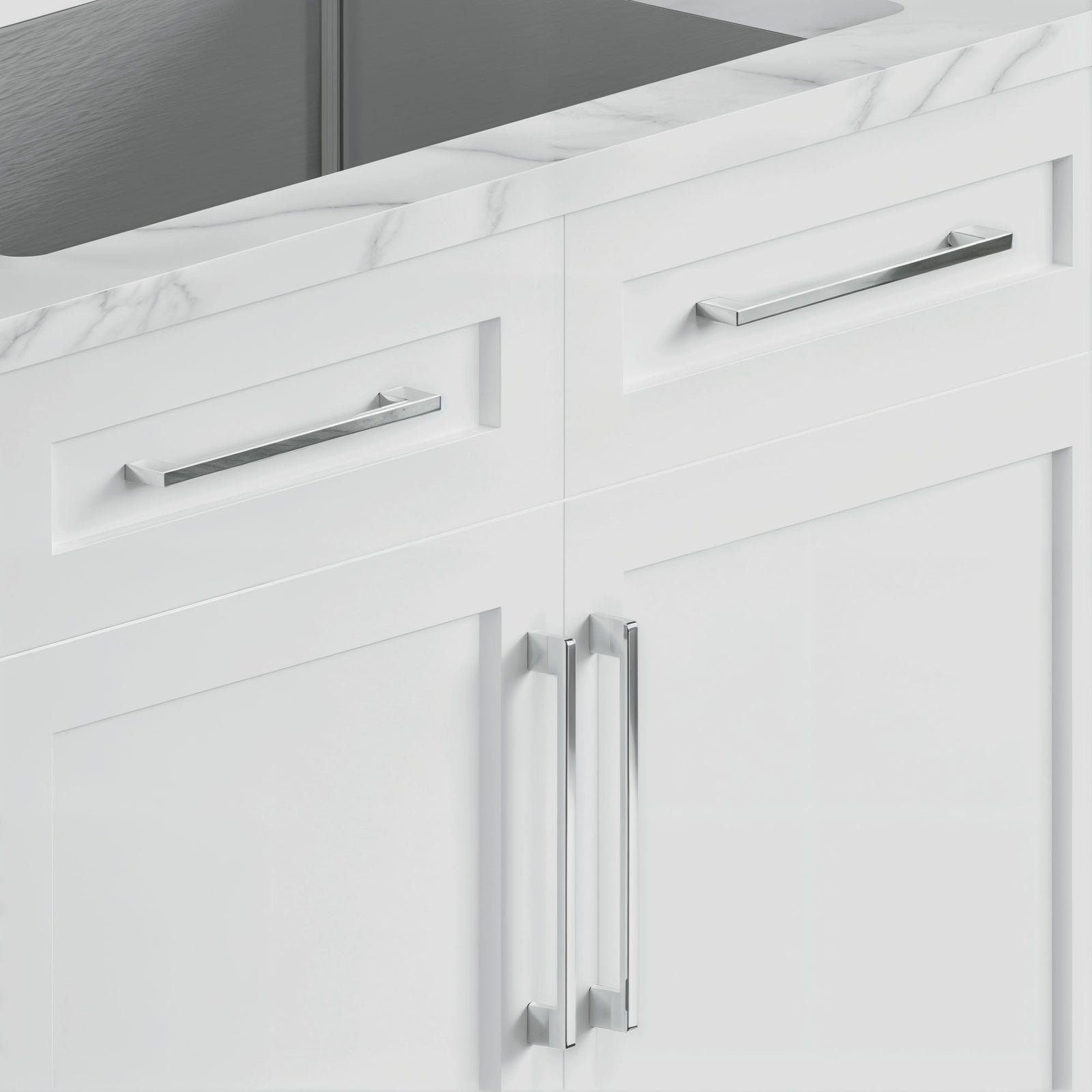 Dowell Cabinet Pulls - Zinc Alloy, Cabinet Drawer/Door Pulls/Handles - 3008 Series