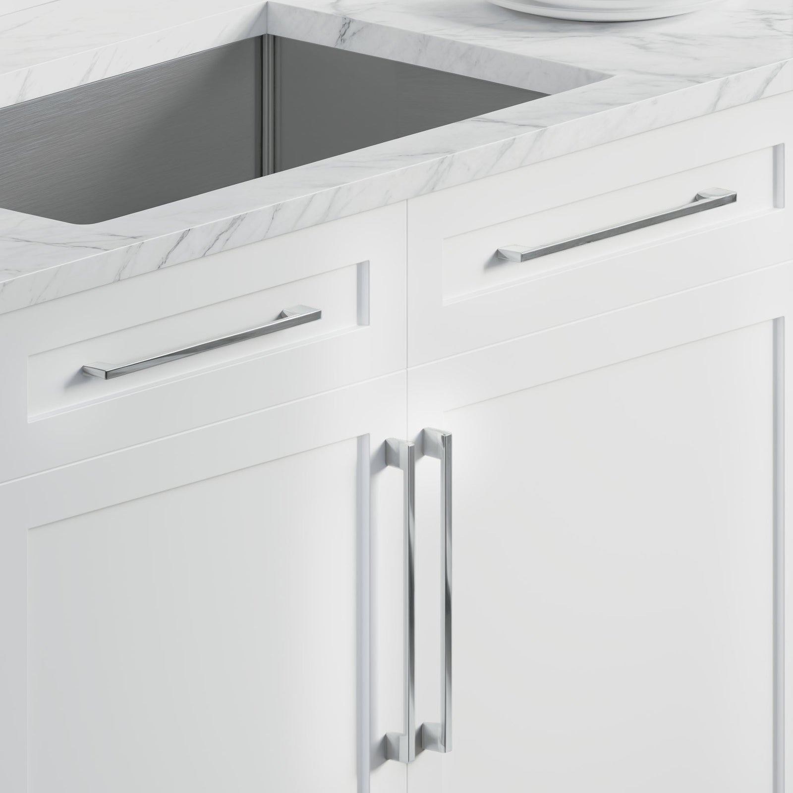 Dowell Cabinet Pulls - Zinc Alloy, Cabinet Drawer/Door Pulls/Handles - 3008 Series