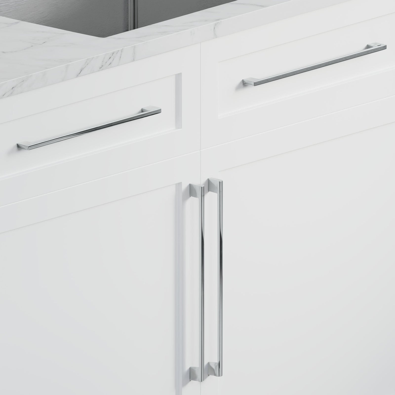 Dowell Cabinet Pulls - Zinc Alloy, Cabinet Drawer/Door Pulls/Handles - 3008 Series
