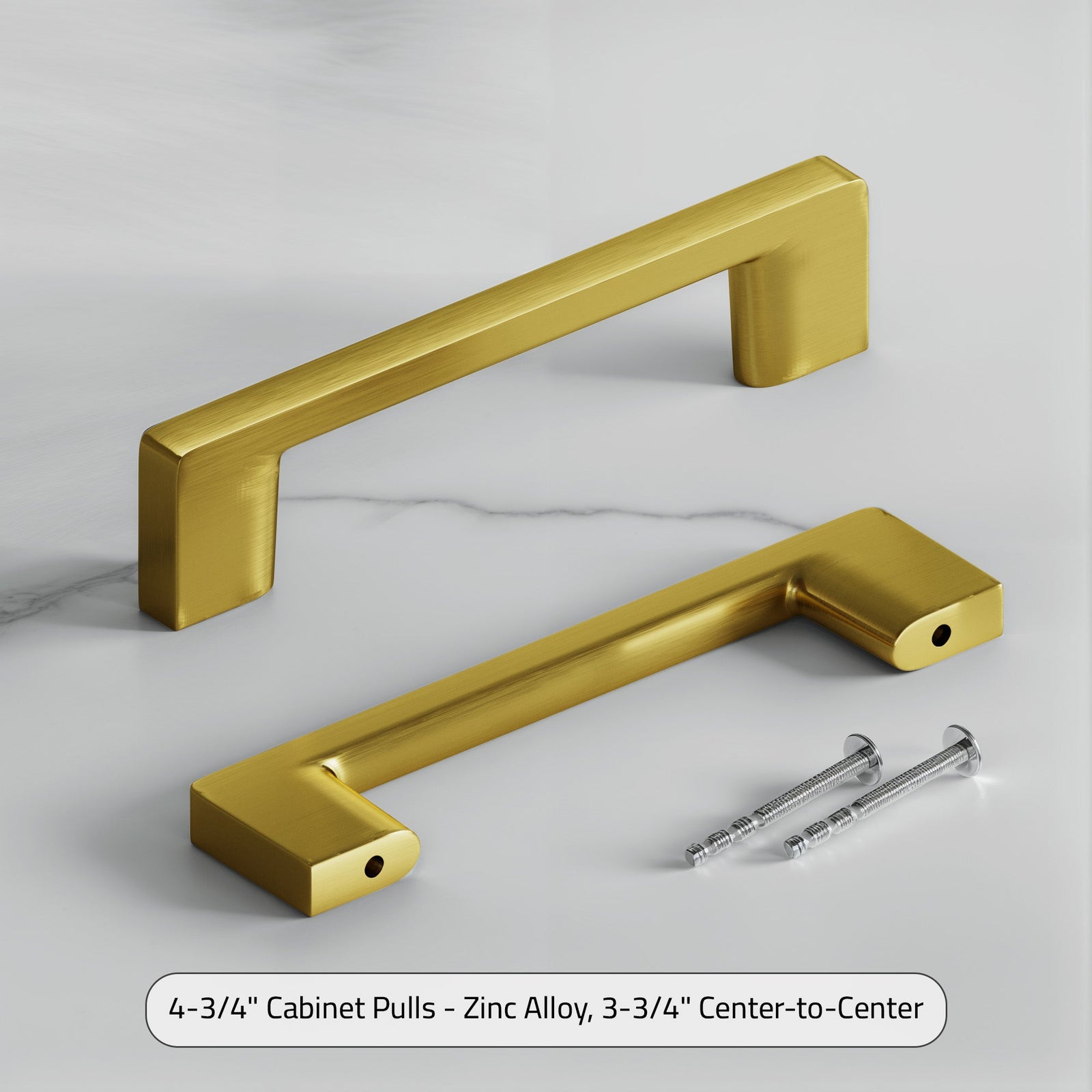 Dowell Cabinet Pulls - Zinc Alloy, Cabinet Drawer/Door Pulls/Handles - 3008 Series