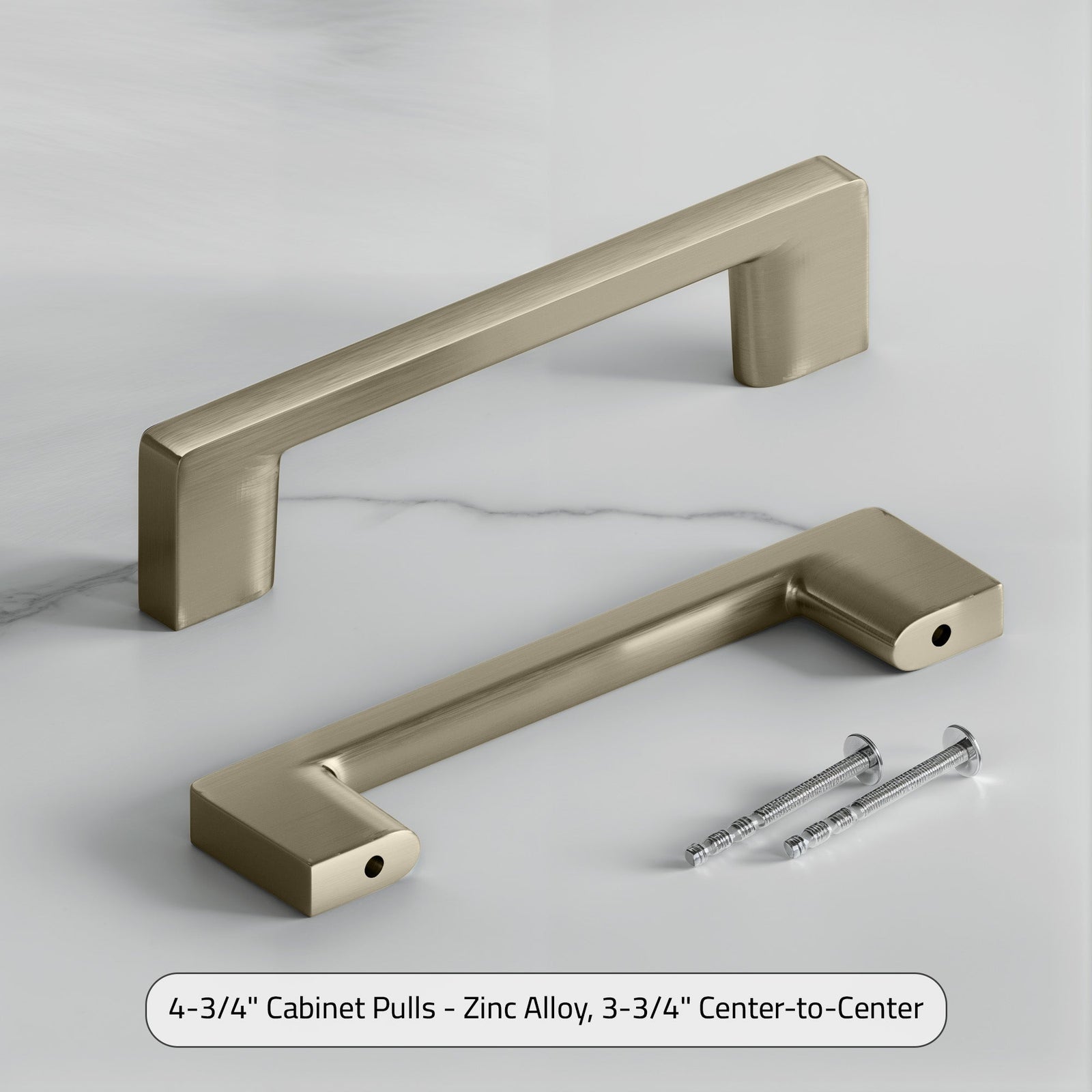 Dowell Cabinet Pulls - Zinc Alloy, Cabinet Drawer/Door Pulls/Handles - 3008 Series