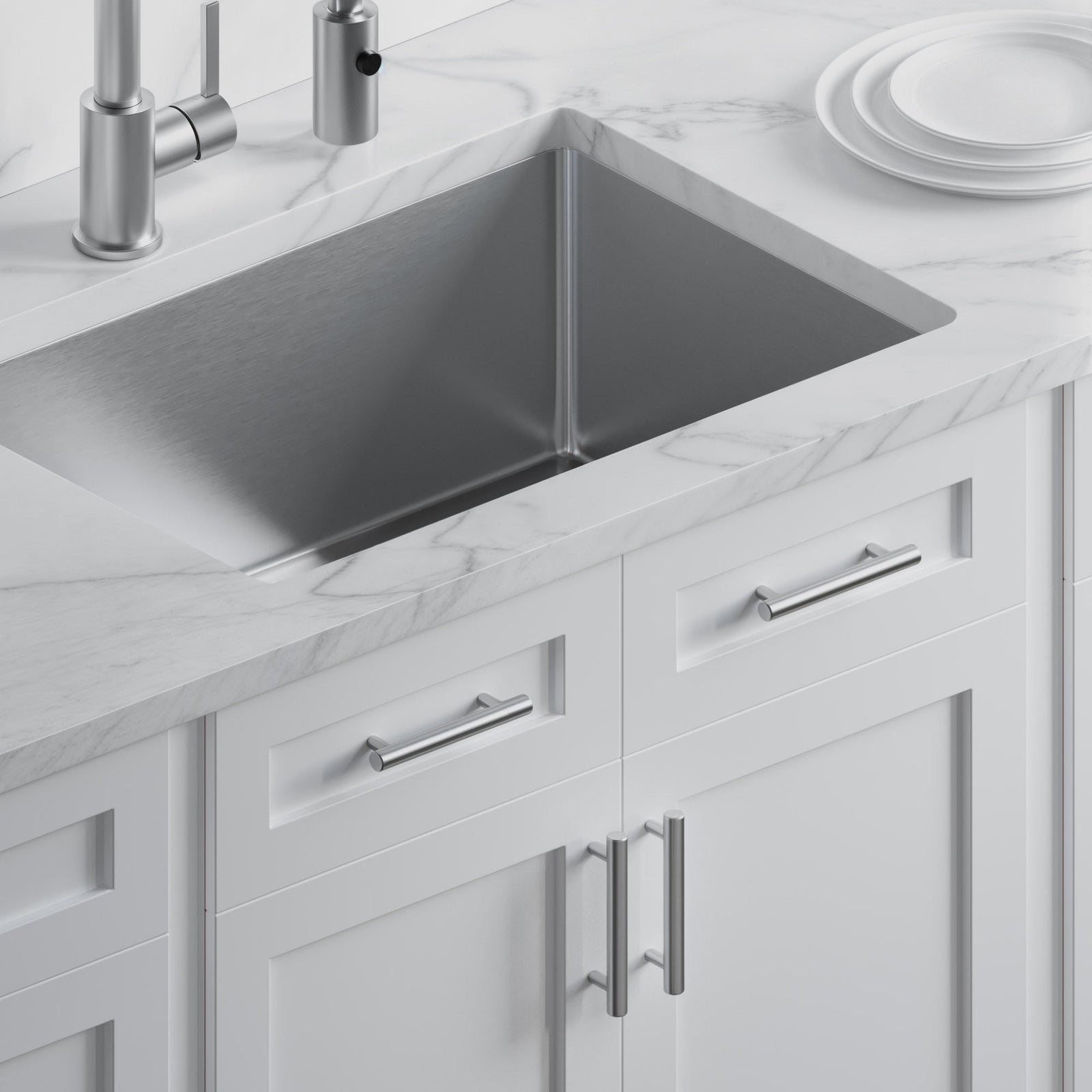 Dowell Cabinet Handle, Stainless Steel/Aluminum Construction Bar Plulls 3001 Series