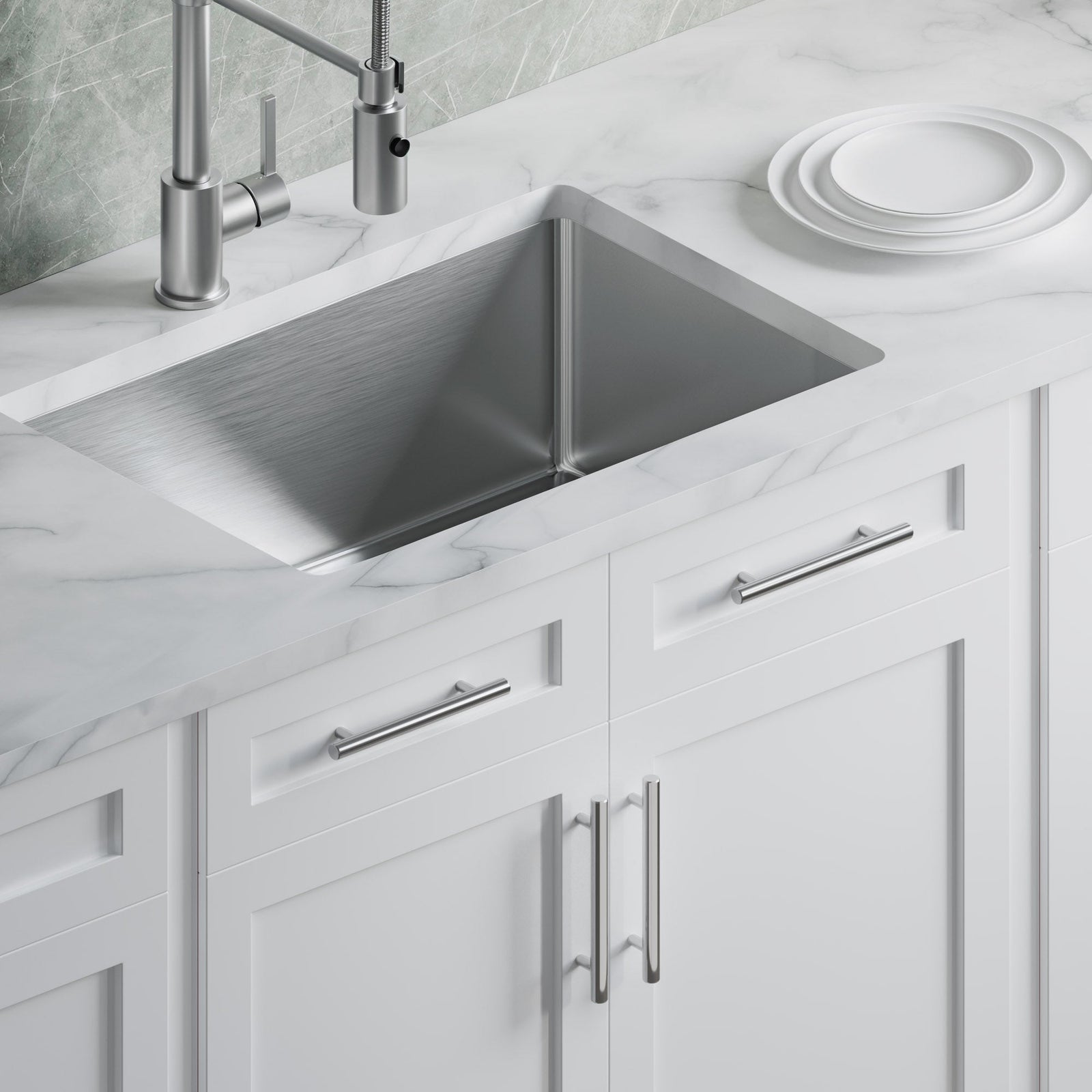 Dowell Cabinet Handle, Stainless Steel/Aluminum Construction Bar Plulls 3001 Series