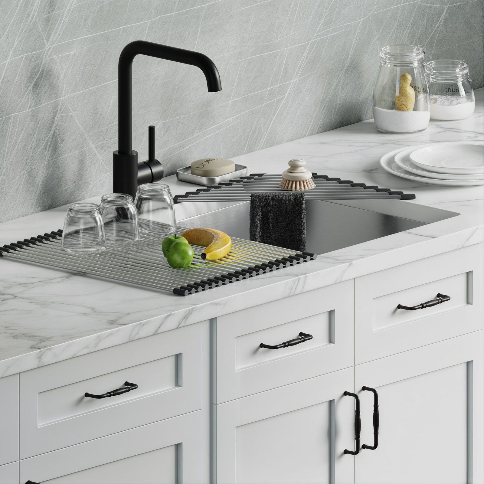 Dowell Cabinet Pulls Handle, Zinc Alloy 3132 Series-10Pack