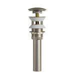 Dowell Pop Up Drain Stopper With/Without Overflow for Bathroom Vanity/Vessel Sink - 6011 07/08 Series