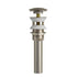 Dowell Pop Up Drain Stopper With/Without Overflow for Bathroom Vanity/Vessel Sink - 6011 07/08 Series