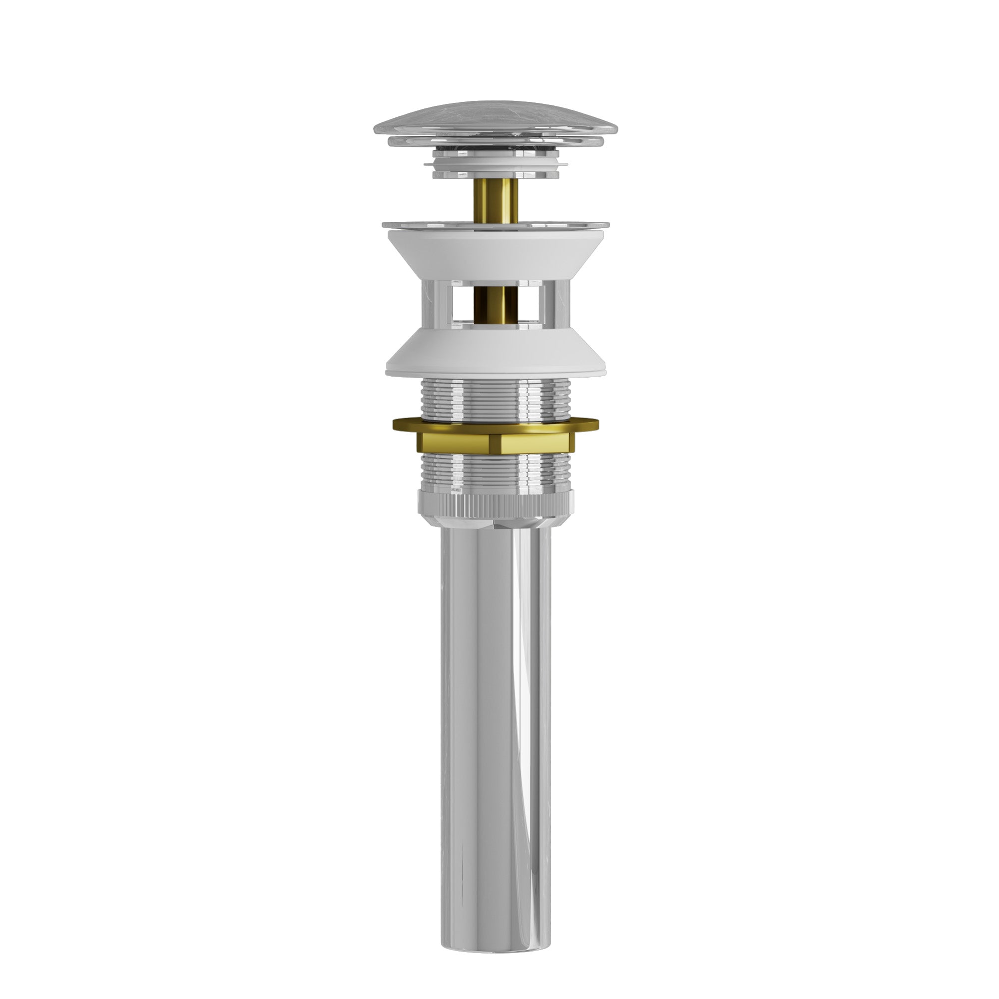 Dowell Pop Up Drain Stopper With/Without Overflow for Bathroom Vanity/Vessel Sink - 6011 07/08 Series