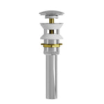 Dowell Pop Up Drain Stopper With/Without Overflow for Bathroom Vanity/Vessel Sink - 6011 07/08 Series