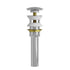 Dowell Pop Up Drain Stopper With/Without Overflow for Bathroom Vanity/Vessel Sink - 6011 07/08 Series